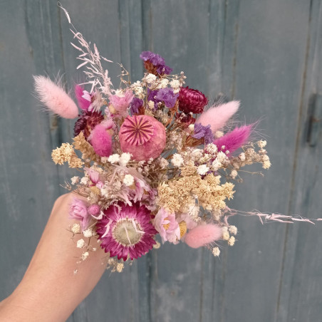 Mini bouquet  de fleurs séchées "Chypre"