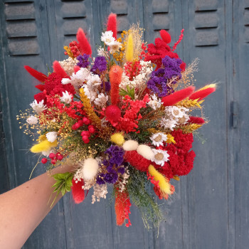 Bouquet de fleurs séchées Barcelone