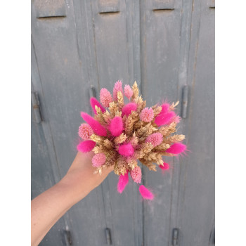 Mini bouquet  de fleurs séchées "Chypre"