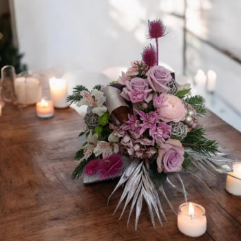 Centre de Table "festif pastel"