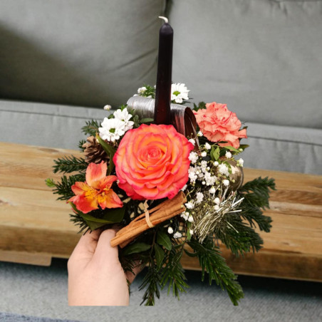 Centre de table "Noel en famille"